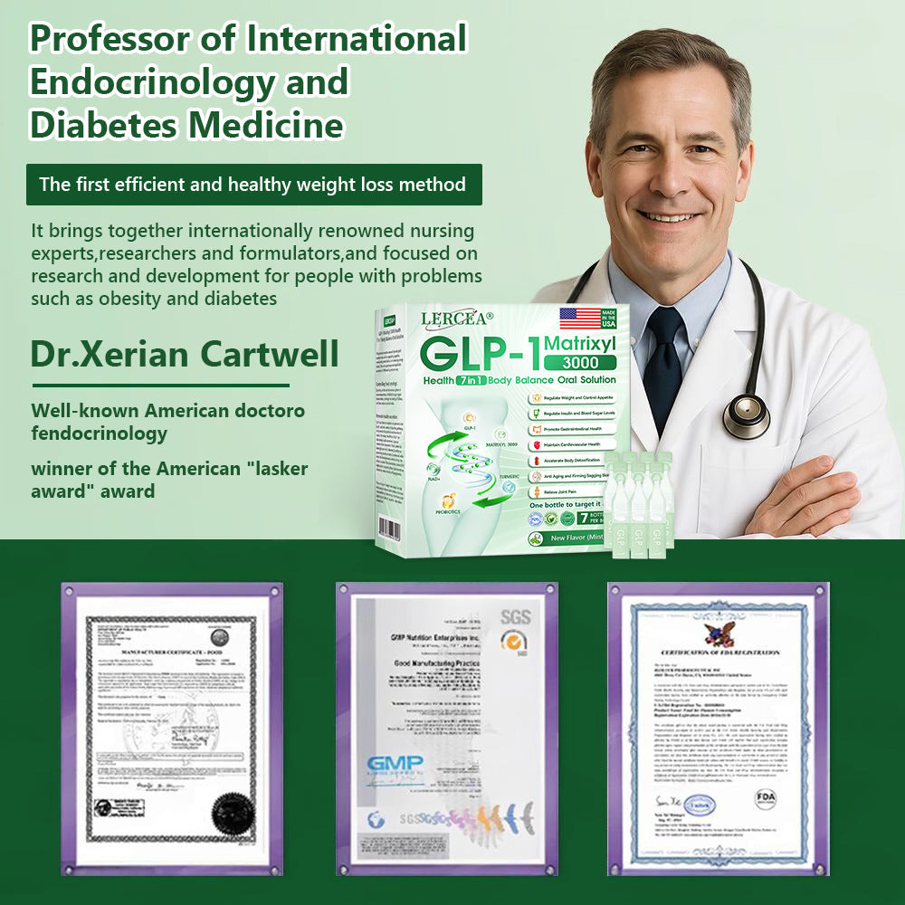 𝐎𝐟𝐟𝐢𝐜𝐢𝐚𝐥 𝐒𝐭𝐨𝐫𝐞|👩‍⚕️𝗟𝗲𝗿𝗰𝗲𝗮® 𝗚𝗟𝗣-𝟭 & 𝗠𝗮𝘁𝗿𝗶𝘅𝘆𝗹 3000 Health 7 in 1 Body Balance 𝐎𝐫𝐚𝐥 𝐒𝐨𝐥𝐮𝐭𝐢𝐨𝐧 For obesity, sagging skin, cardiovascular health, diabetes, sleep apnea, joint problems, etc.🌷