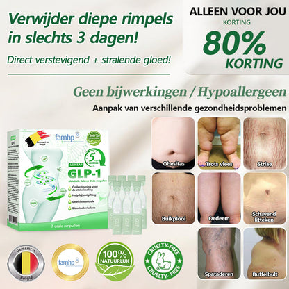 Tienda oficial insignia | LERCEA® GLP-1 Metabolool Efecto Oral Ampollas 💟 Cambios visibles dentro de 7 días Enviado para obesidad, problemas cardíacos y vasculares, diabetes, insomnio, fatiga crónica y más 💟