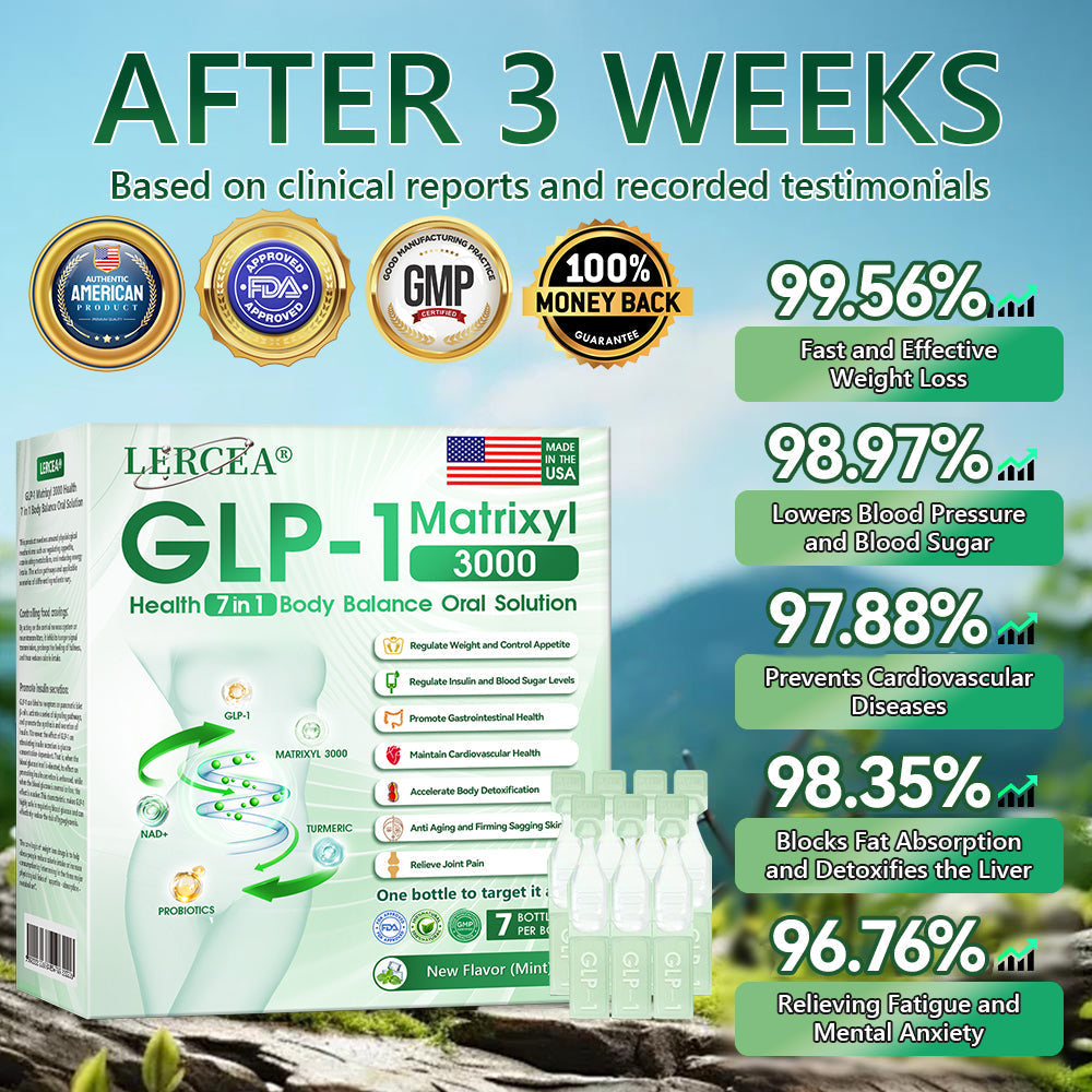 𝐎𝐟𝐟𝐢𝐜𝐢𝐚𝐥 𝐒𝐭𝐨𝐫𝐞|👩‍⚕️𝗟𝗲𝗿𝗰𝗲𝗮® 𝗚𝗟𝗣-𝟭 & 𝗠𝗮𝘁𝗿𝗶𝘅𝘆𝗹 3000 Health 7 in 1 Body Balance 𝐎𝐫𝐚𝐥 𝐒𝐨𝐥𝐮𝐭𝐢𝐨𝐧 For obesity, sagging skin, cardiovascular health, diabetes, sleep apnea, joint problems, etc.🌷