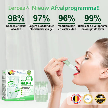 Tienda oficial insignia | LERCEA® GLP-1 Metabolool Efecto Oral Ampollas 💟 Cambios visibles dentro de 7 días Enviado para obesidad, problemas cardíacos y vasculares, diabetes, insomnio, fatiga crónica y más 💟